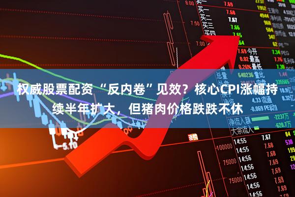 权威股票配资 “反内卷”见效？核心CPI涨幅持续半年扩大，但猪肉价格跌跌不休